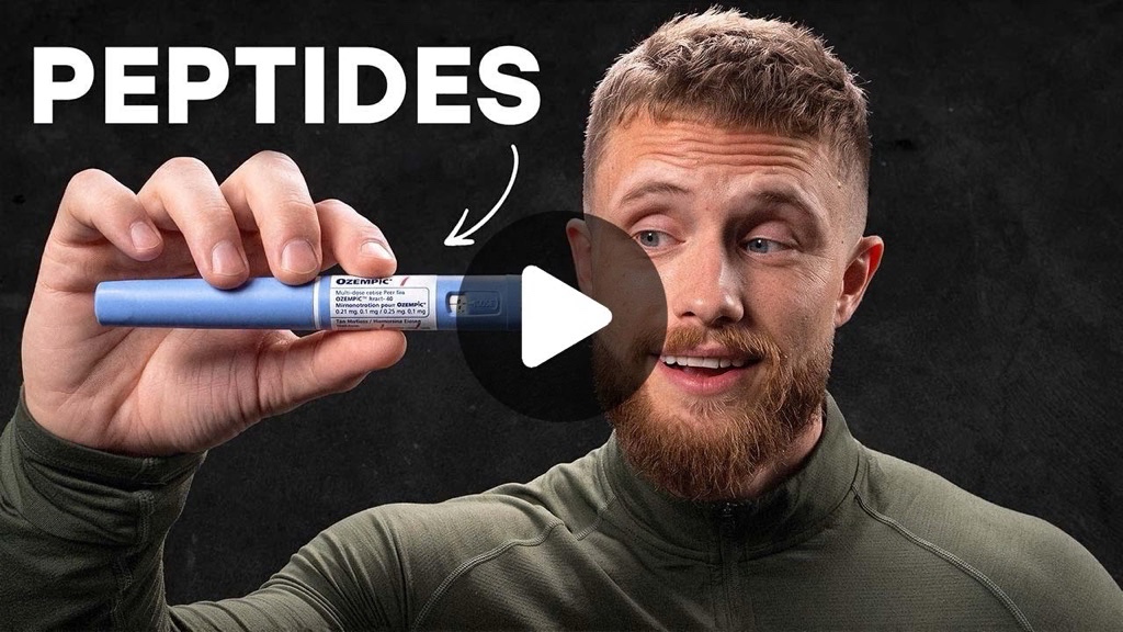Thumbnail for Peptides, explained — Jeff Nippard’s evidence review
